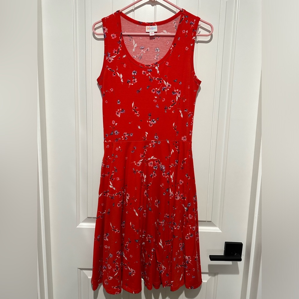 LuLaRoe Nicki dress with pockets